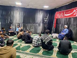 برگزاری مراسم ایام فاطمیه در دانشکده علوم قرآنی سبزوار